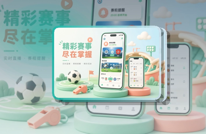满冠体育 App体验亮点，手机看赛更顺手 页面展示